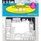 Barker Creek Color Me! Cityscapes Name Tags/Self-Adhesive Labels, Multi-Design Set, 45/Pack 1542 - alternate 4